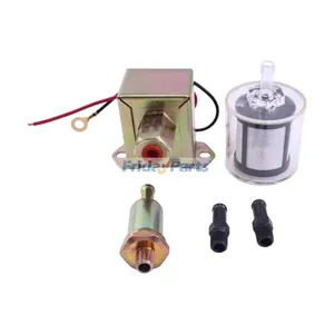 12V Fuel Pump 416-5886 with Filter 416-5884 for Caterpillar CAT Loader 226D 232D 236D 239D 242D 246D 249D 257D 259D 262D 272D 277D 279D 287D 289D 297D 299D — 8