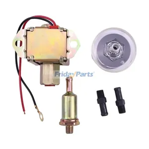 12V Fuel Pump 416-5886 with Filter 416-5884 for Caterpillar CAT Loader 226D 232D 236D 239D 242D 246D 249D 257D 259D 262D 272D 277D 279D 287D 289D 297D 299D — 9