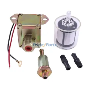 12V Fuel Pump 416-5886 with Filter 416-5884 for Caterpillar CAT Loader 226D 232D 236D 239D 242D 246D 249D 257D 259D 262D 272D 277D 279D 287D 289D 297D 299D — 2