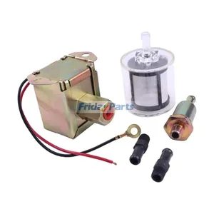 12V Fuel Pump 416-5886 with Filter 416-5884 for Caterpillar CAT Loader 226D 232D 236D 239D 242D 246D 249D 257D 259D 262D 272D 277D 279D 287D 289D 297D 299D — 3