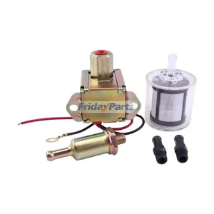 12V Fuel Pump 416-5886 with Filter 416-5884 for Caterpillar CAT Loader 226D 232D 236D 239D 242D 246D 249D 257D 259D 262D 272D 277D 279D 287D 289D 297D 299D — 7