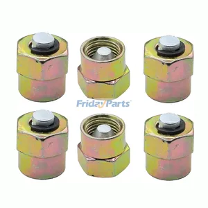 6 Pieces M14 Fuel Injector Block-Off Tool Cap 9011 EN-47589-1-A for Dodge Cummins 5.9L Chevrolet GMC Duramax 6.6L 2001-2009