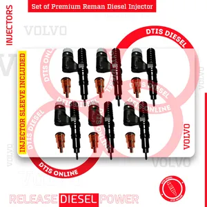 EX631008 D12 Old Style – Set of Premium Reman Diesel Injectors…