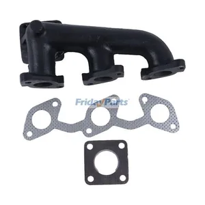Exhaust Manifold 15371-12370 With Gasket for Kubota Engine D1402B Tractor L2002 L2402 L1802 L175 L185 L1500DT New Holland Loader L454 L455 — 3