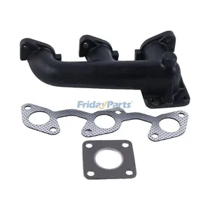 Exhaust Manifold 15371-12370 With Gasket for Kubota Engine D1402B Tractor L2002 L2402 L1802 L175 L185 L1500DT New Holland Loader L454 L455 — 5