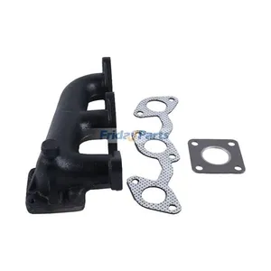 Exhaust Manifold 15371-12370 With Gasket for Kubota Engine D1402B Tractor L2002 L2402 L1802 L175 L185 L1500DT New Holland Loader L454 L455 — 6