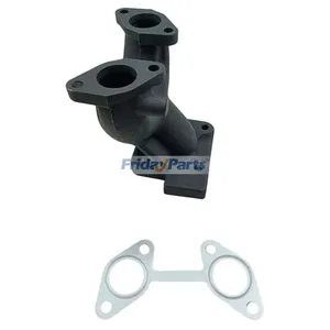 Exhaust Manifold 15841-12313 with Gasket 15841-12350 for Kubota Engine Z482 — 4