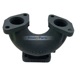 Exhaust Manifold 15841-12313 with Gasket 15841-12350 for Kubota Engine Z482 — 5