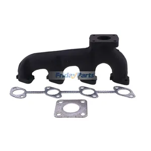 4 Cylinder Exhaust Manifold 16616-12312 With Gasket for Kubota Engine V1505 V1305