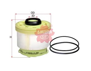 Sakura Fuel Filter Element F-17011 Cross Ref: AB3J 9176 AC — 2