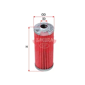 Sakura Fuel Filter Element F-5207 Cross Ref: 119810-55650