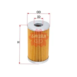Sakura Fuel Filter Element F-5210 Cross Ref: 15521-43160