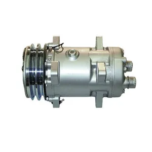 SD510 A/C Compressor F0NN19D629BA for Ford New Holland Combine TF44 TF42 TF46 TX30 TX32 TX34 TX36 TR85 TR86 TR96 TR98