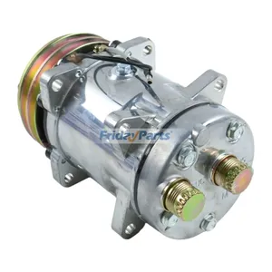 SD510 A/C Compressor F0NN19D629BA for Ford New Holland Combine TF44 TF42 TF46 TX30 TX32 TX34 TX36 TR85 TR86 TR96 TR98 — 4