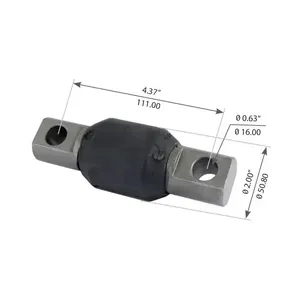 Fortpro Torque Arm Bush Compatible With Freightliner Replaces A16119448000 | F184208