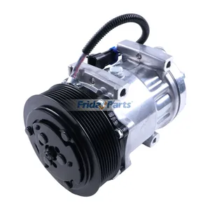 A/C Compressor F69-1014 for Paccar Engine MX13 Kenworth T660 T680 T880 Peterbilt 367 389 579 Truck