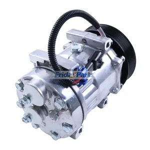 A/C Compressor F69-1014 for Paccar Engine MX13 Kenworth T660 T680 T880 Peterbilt 367 389 579 Truck — 3