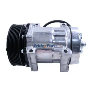 A/C Compressor F69-1014 for Paccar Engine MX13 Kenworth T660 T680 T880 Peterbilt 367 389 579 Truck — 6