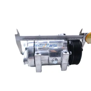 12V 7PK 126mm SD7H15 A/C Compressor F69-1015-151 F69-1013 F69-1015-131 for Kenworth T680 T880 T660 Peterbilt 365 367 389 567 579 587 Truck — 9