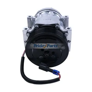 12V 7PK 126mm SD7H15 A/C Compressor F69-1015-151 F69-1013 F69-1015-131 for Kenworth T680 T880 T660 Peterbilt 365 367 389 567 579 587 Truck — 5