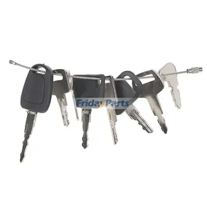 8 Pcs Ignition Key D250 A77313 F900 for Bobcat CASE New Holland Heavy Equipment