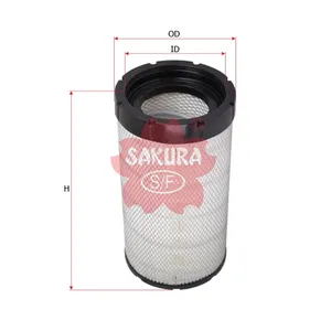 Sakura Outer Air Filter FA-71360 Cross Ref: 43904168
