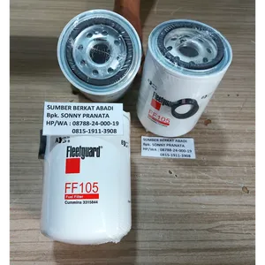 FLEETGUARD FF105 FF-105 FF 105 FUEL FILTER CUMMINS 3315844 - ORIGINAL — 5