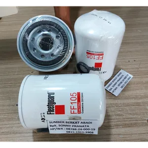 FLEETGUARD FF105 FF-105 FF 105 FUEL FILTER CUMMINS 3315844 - ORIGINAL — 2
