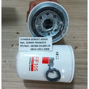 FLEETGUARD FF105 FF-105 FF 105 FUEL FILTER CUMMINS 3315844 - ORIGINAL — 4
