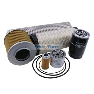 Filter Kit for Yanmar Engine 4TNV98 Doosan Daewoo Excavator DH80-7