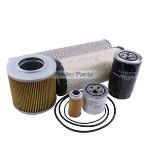 Filter Kit for Yanmar Engine 4TNV98 Doosan Daewoo Excavator DH80-7 — 2