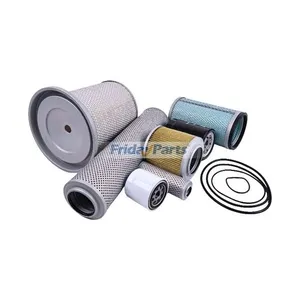 Filter Kit for Hitachi Engine 4BD1 Excavator EX100-2 EX100-3 — 3