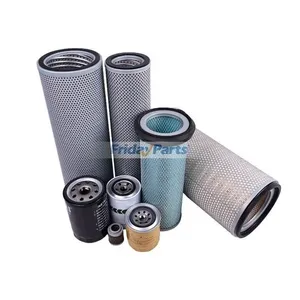 Filter Kit for Mitsubishi Engine 6D31 Kobelco Excavator SK200-2 — 4