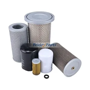 Filter Kit for Komatsu Engine 4D102 Excavator PC60-7 — 4