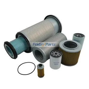 Filter Kit for Komatsu Engine 4D102 Excavator PC120-6 — 3