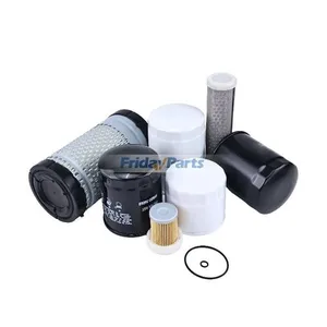 Filter Kit for Kubota Engine V1505 Tractor B3030HSD B3030HSDC B3030HST — 4
