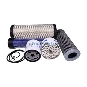 Filter Kit for Perkins Engine 403C-15 Terex Skid Steer Loader PT30 — 4