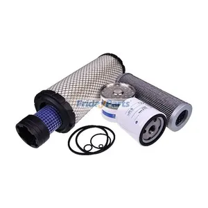 Filter Kit for Perkins Engine 403C-15 Terex Skid Steer Loader PT30 — 3