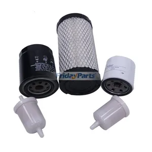 Filter Maintenance Kit for Kubota Engine ZD18 ZD21 Tractor BX2230 BX2360 BX2350 BX2370 — 4