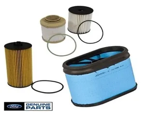 08-10 6.4L OEM Motorcraft Air, Fuel & Oil Filter Kit