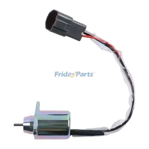 For John Deere 17D 17G… Fuel Shutoff Solenoid M810324 — 3