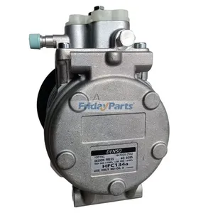 For Komatsu Bulldozer D65E-12 D65EX-12 Air Conditioning Compressor 14X-911-17400 ND047200-4451 — 4