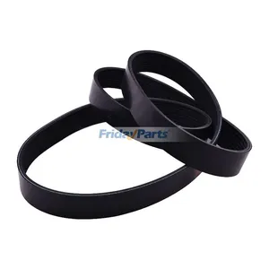 For Komatsu Excavator PC130-7 Engine 4D102 Air Conditioning Belt 8PK1500