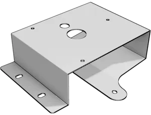 Freightliner M2 Beacon Light Bracket — 2