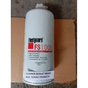 FLEETGUARD FS1000 FS 1000 FS-1000 FUEL WATER SEPARATOR CUMMINS 3329289…