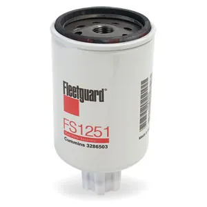 FUEL FILTER - NO WATER/FUEL SENSOR - FLEETGUARD ('89-'93, 5.9L) - FS1251