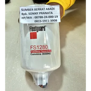 FLEETGUARD FS1280 FS-1280 FS 1280 CUMMINS 3930942 FUEL WATER SEPARATOR…