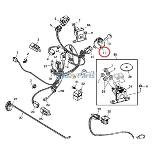 7-Terminal Ignition Switch GY20074 for John Deere Tractor D170 G110 L100 L105 L110 L111 L118 X105 X115R X125 X135R — 4