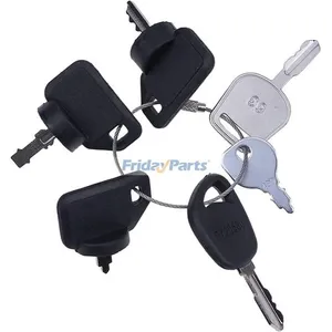6 Keys 09287000 GY20680 140401 430-009 for John Deere AYP Husqvarna Toro Zero Turn Riding Garden Lawn Mower Tractor — 2