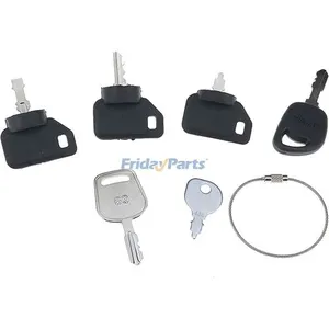 6 Keys 09287000 GY20680 140401 430-009 for John Deere AYP Husqvarna Toro Zero Turn Riding Garden Lawn Mower Tractor — 5